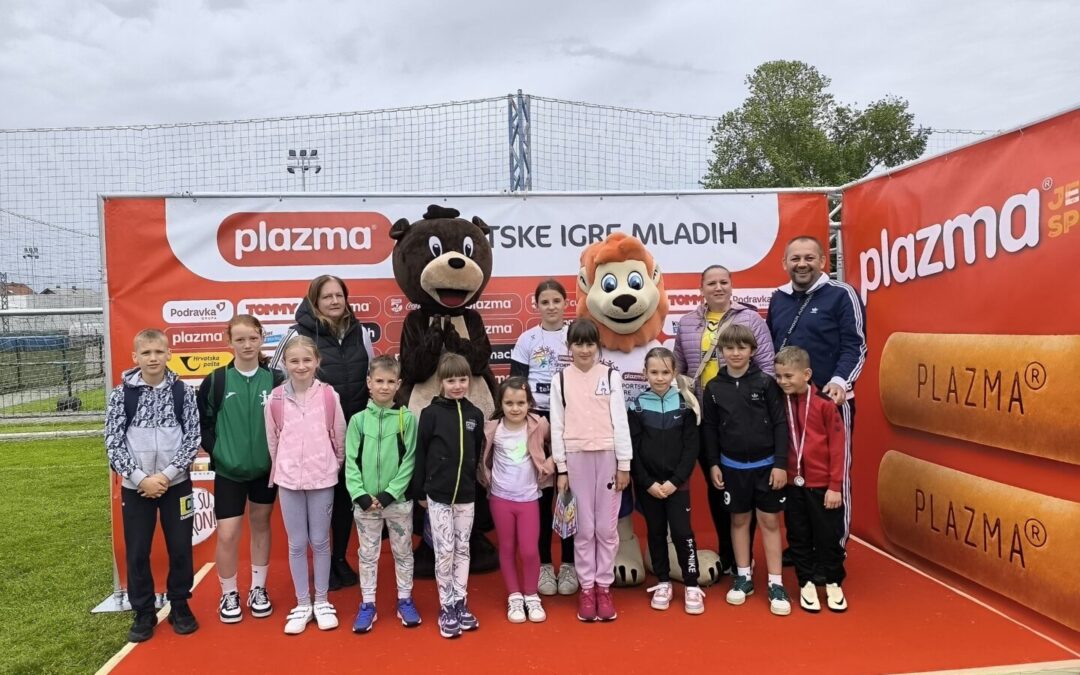 Odlični rezultati sa Plazma sportskih igara mladih – Ana Ašenbrener najbrža, Juro Marković osvojio 2. mjesto