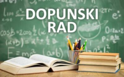 Dopunski radi – obavijest