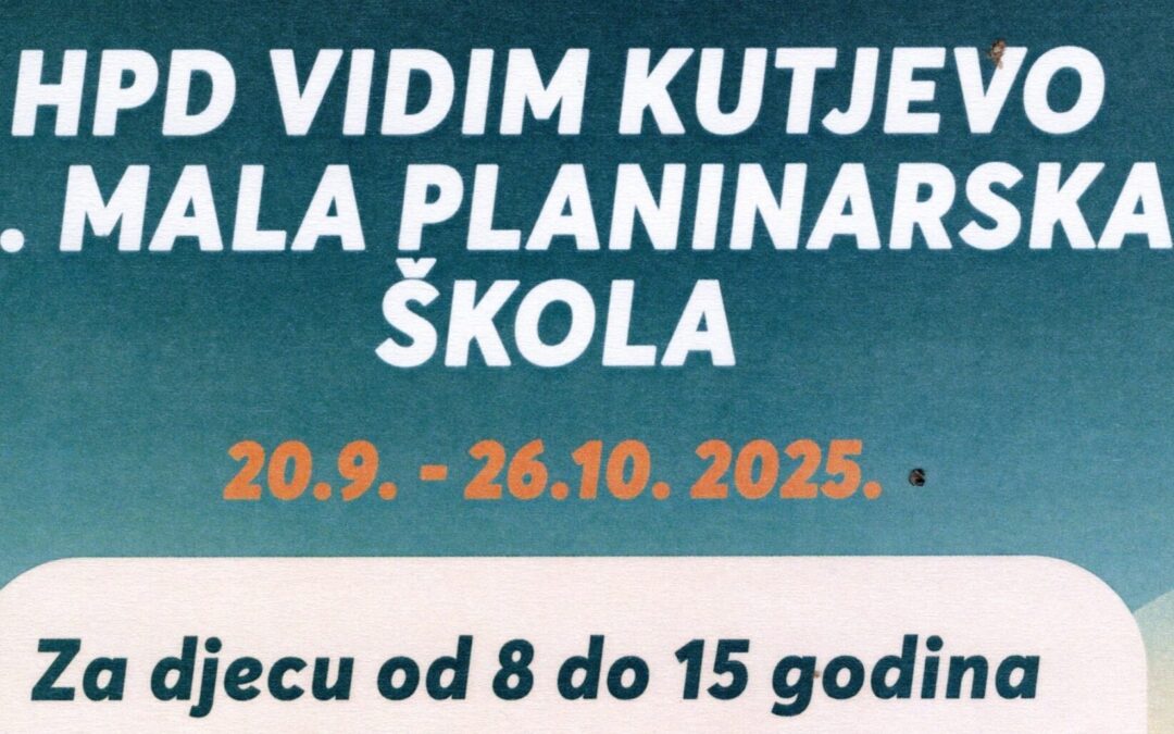 Mala planinarska škola