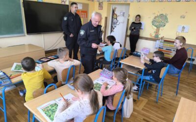 Posjet djelatnika MUP-a učenicima 1. razreda