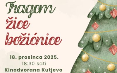 Poziv na školsku priredbu Tragom žice božićnice
